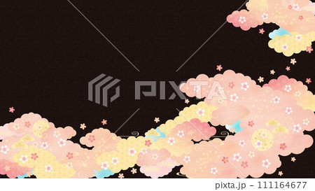 bg素材-さくら8-2 111164677