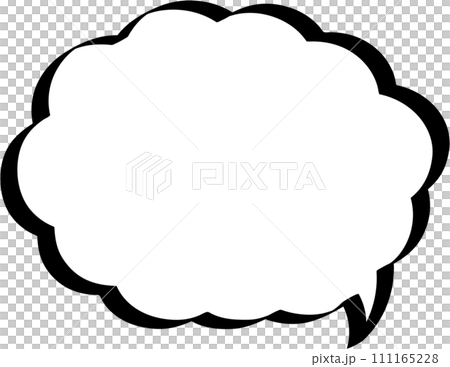 Black and white color speech bubble balloon, icon sticker memo keyword planner text box banner, flat png transparent element design Black and white color speech bubble balloon, icon sticker memo keyword planner text box banner, flat png transparent element design 111165228