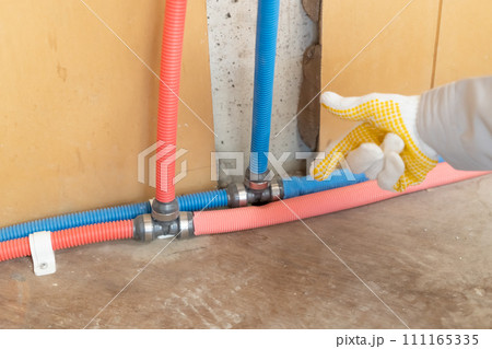 リフォーム工事　給水管　給湯管 111165335