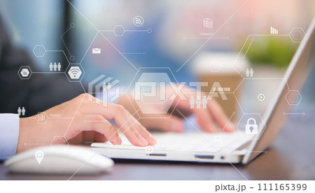 ビジネスネットワーク、クラウド、DX（デジタルトランスフォーメーション） 111165399