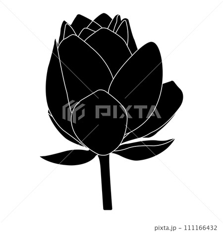 Lotus flower icon 111166432