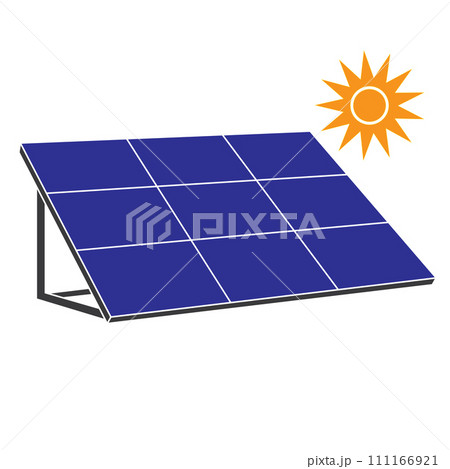 Solar panels icon 111166921