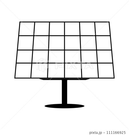 Solar panels icon 111166925