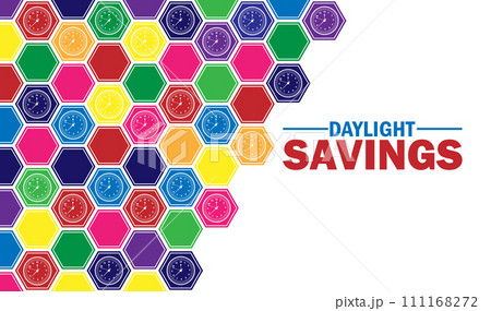 Daylight Savings Vector Illustration Daylight Savings Vector Illustration 111168272