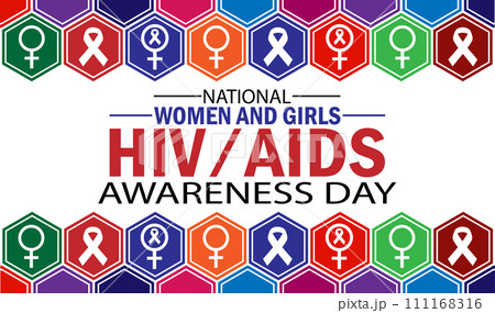 National Women and Girls HIV AIDS Awareness Day Vector Template Design Illustration National Women and Girls HIV AIDS Awareness Day Vector Template Design Illustration 111168316
