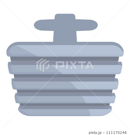 Accessory cufflink icon cartoon vector. Fashion luxury. Elegant modern Accessory cufflink icon cartoon vector. Fashion luxury. Elegant modern 111170246