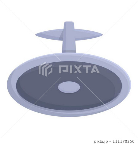 Office cufflink icon cartoon vector. Fashion elegance. Gem watch 111170250
