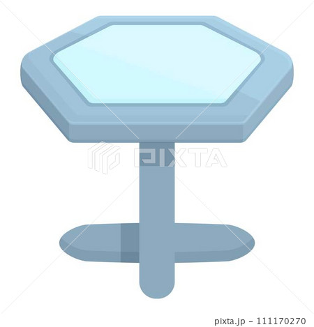 Silver cufflink icon cartoon vector. Fashion elegance. Male style 111170270