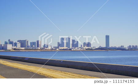 【千葉県】茜浜緑地と幕張新都心 【千葉県】茜浜緑地と幕張新都心 111174155