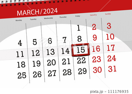 Calendar 2024, deadline, day, month, page, organizer, date, March, friday, number 15 111176935