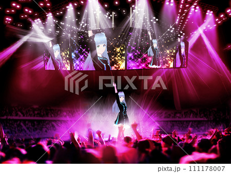 vtuberのライブ風景 vtuberのライブ風景 111178007