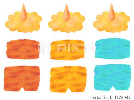 節分の鬼 なりきりセット イラストセット 111178947