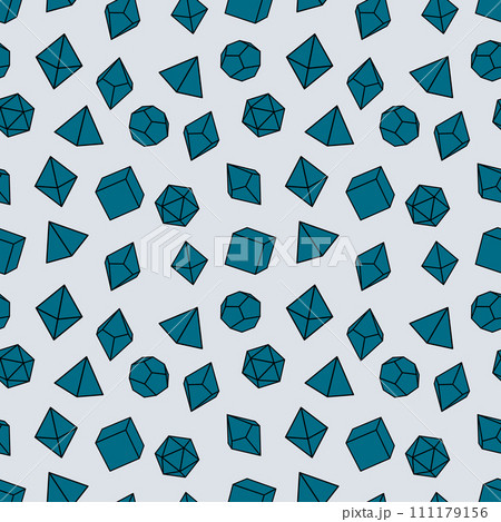 Seamless pattern of dice for board games. Seamless pattern of dice for board games. 111179156