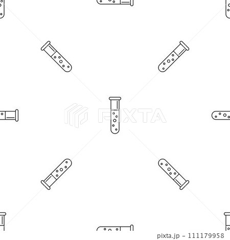 Test tube pattern seamless vector repeat...のイラスト素材 [111179958] - PIXTA
