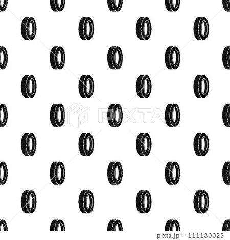 Turning tire pattern seamless vector repeat geometric for any web design 111180025