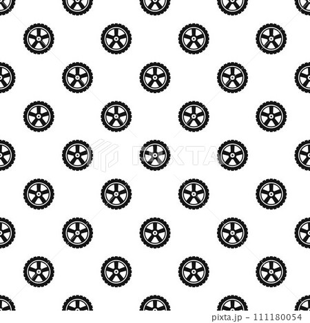 Transport tire pattern seamless vector repeat geometric for any web design Transport tire pattern seamless vector repeat geometric for any web design 111180054