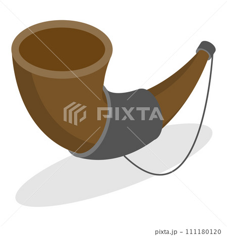3D Isometric Flat Vector Set of Vikings Simbols. Item 1 3D Isometric Flat Vector Set of Vikings Simbols. Item 1 111180120