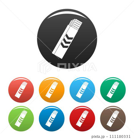 Gum sticks icon. Simple illustration of gum sticks vector icon for web design isolated on white background 111180331