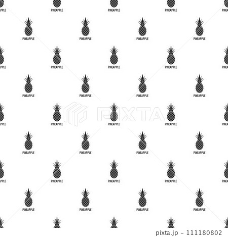 Pineapple pattern seamless vector repeat geometric for any web design Pineapple pattern seamless vector repeat geometric for any web design 111180802