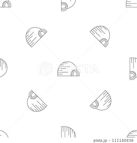 Arctic igloo pattern seamless vector repeat geometric for any web design Arctic igloo pattern seamless vector repeat geometric for any web design 111180836