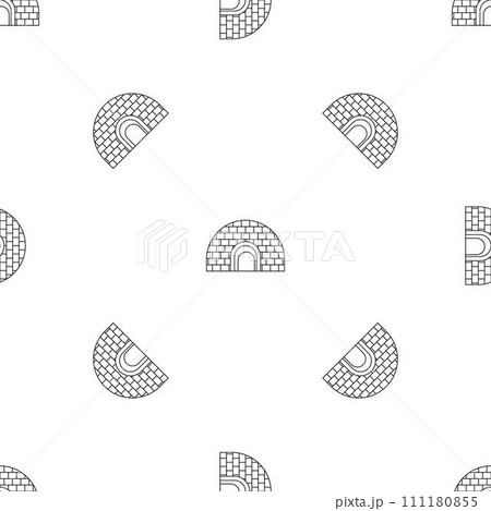 Igloo pattern seamless vector repeat geometric for any web design Igloo pattern seamless vector repeat geometric for any web design 111180855