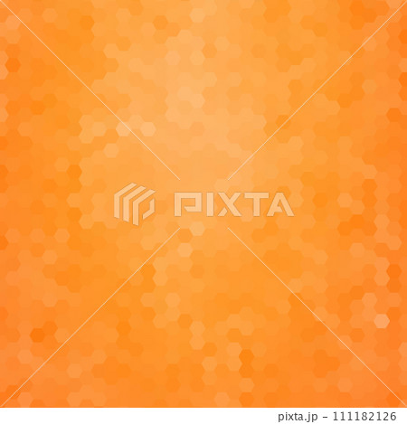 Orange hexagon background. Vector template for a presentation. eps 10 111182126