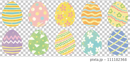 easter eggs colorful easter eggs colorful 111182368