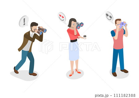 3D Isometric Flat Set of Search for Solution 3D Isometric Flat Set of Search for Solution 111182388