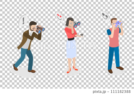 3D Isometric Flat Set of Search for Solution 3D Isometric Flat Set of Search for Solution 111182388