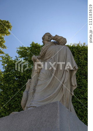 Sculptures in the Schoenbrunn Palace Park Sculptures in the Schoenbrunn Palace Park 111183619