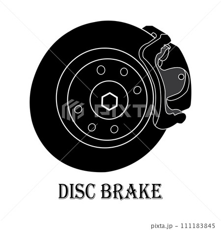Disc brake icon 111183845