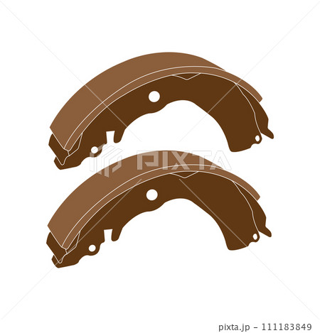 Brake pad icon Brake pad icon 111183849