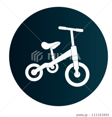 Children's bicycle icon 111183893
