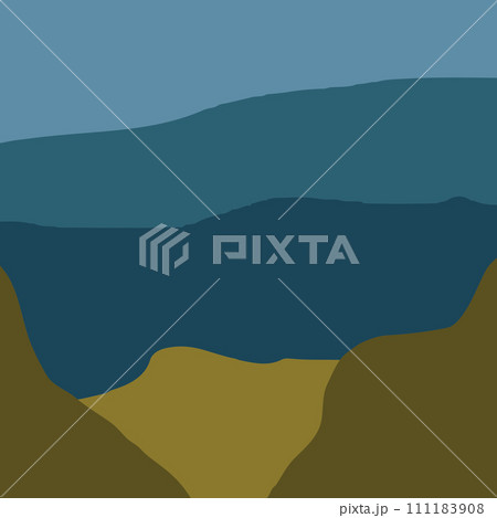 Mountains background icon 111183908