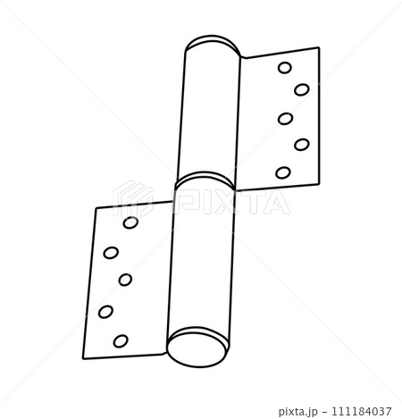 Door hinge icon 111184037