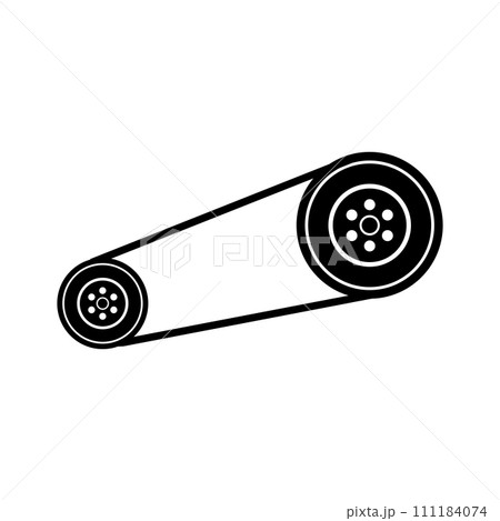 Engine belt icon 111184074