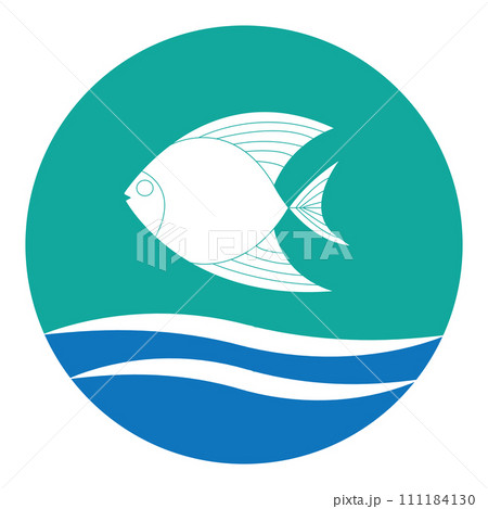 Fish logo 111184130