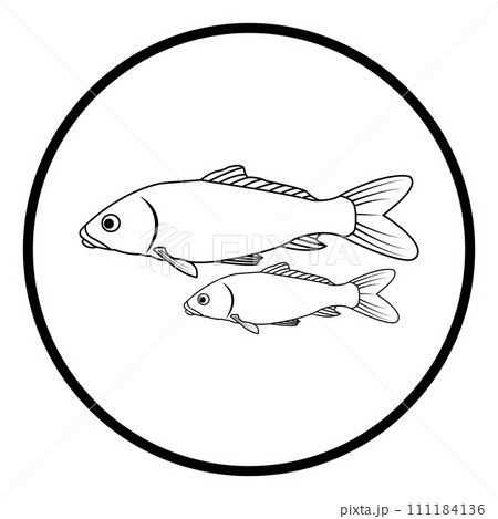 Fish logo 111184136