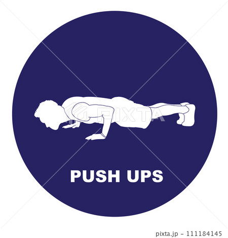 Push up icon 111184145