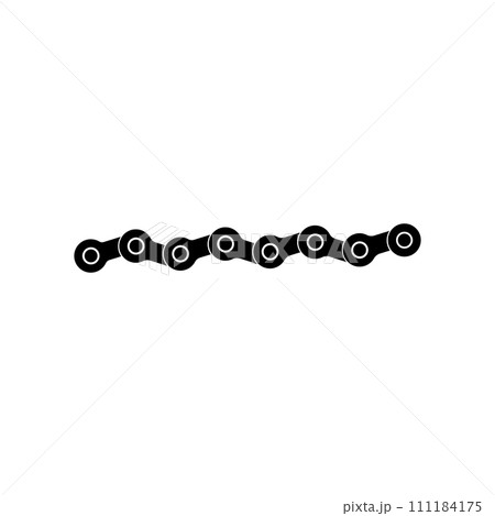 Motorbike chain icon Motorbike chain icon 111184175