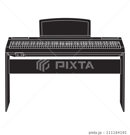 Piano icon 111184191