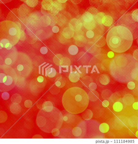 Red bokeh background perfect for Party, Anniversary, Birthdays, Holiday, Free space for text 111184985