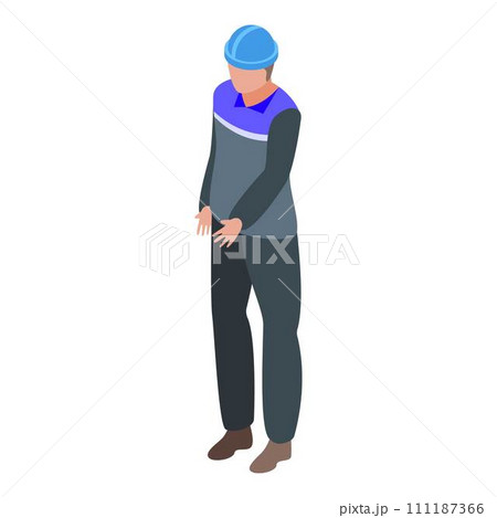 Constructor assignment icon. Isometric of constructor assignment vector icon for web design isolated on white background 111187366