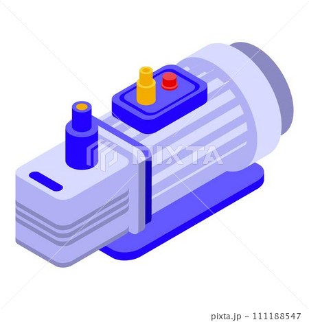 Pump icon. Isometric of pump vector icon for web design isolated on white background Pump icon. Isometric of pump vector icon for web design isolated on white background 111188547