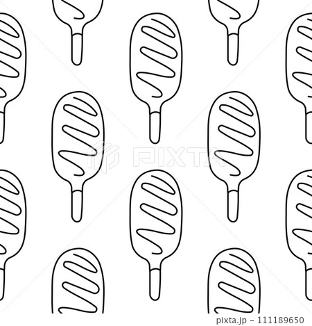ice cream color cold sweet food pattern 111189650