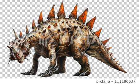 ステゴサウルスのイメージ - image of Stegosaurus - No4-2 -  111190637