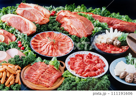 肉の盛り合わせ 111191606