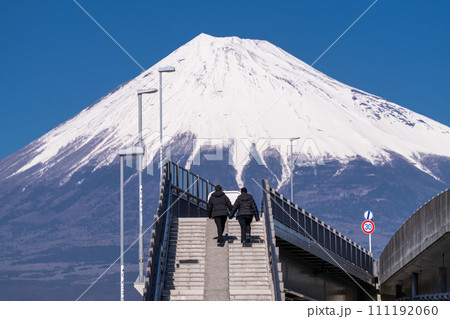 《静岡県》富士山夢の大橋・外国人観光客に人気の撮影スポット 111192060