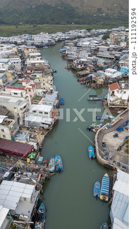 a Tai O in Hong Kong on Lantau Island Dec 30 2023 a Tai O in Hong Kong on Lantau Island Dec 30 2023 111192594