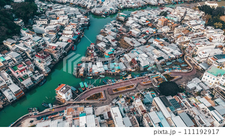 a Tai O in Hong Kong on Lantau Island Dec 30 2023 a Tai O in Hong Kong on Lantau Island Dec 30 2023 111192917